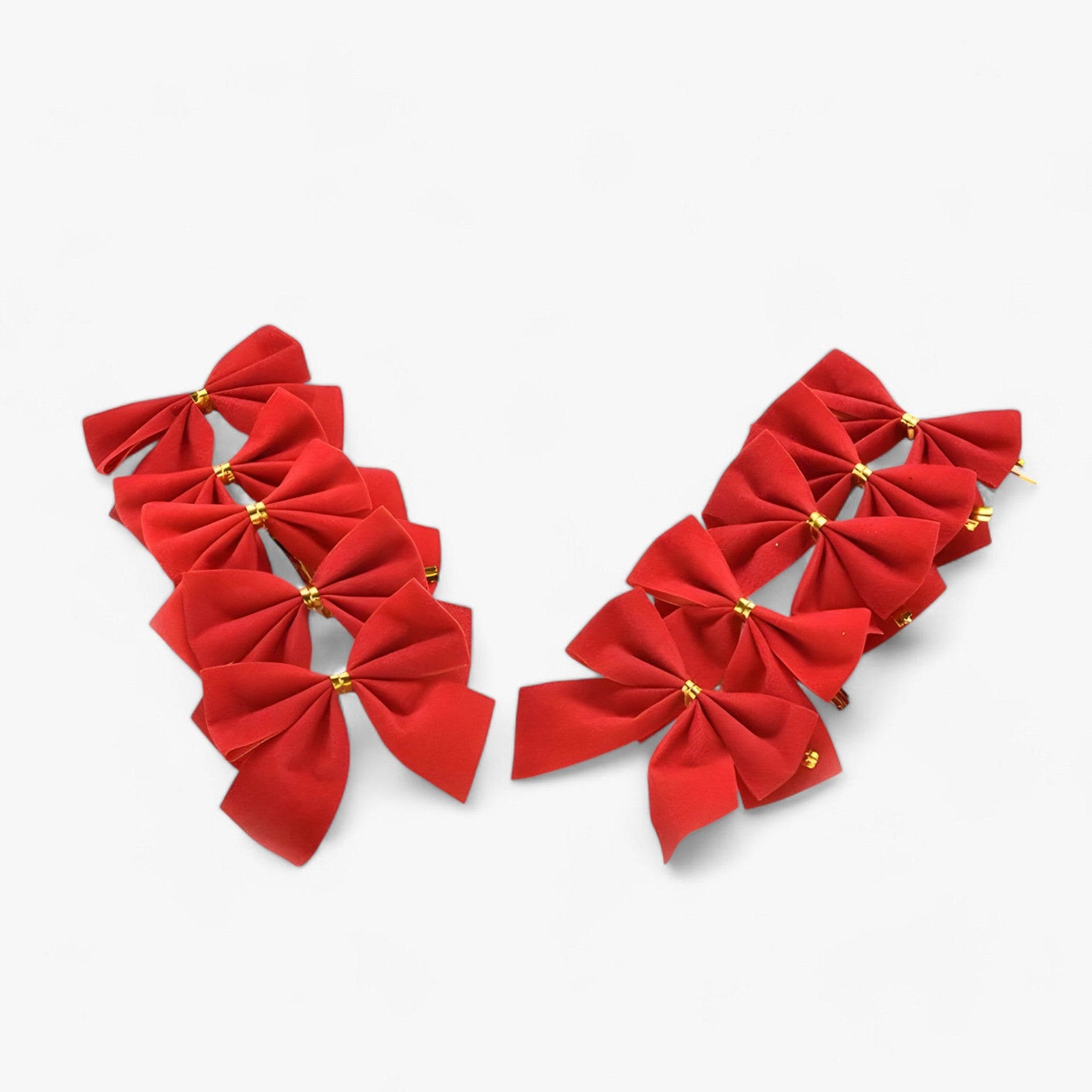 home & garden : 12 Rode Strikken - Festieve en Elegante Decoratie voor de Kerstboom in van Pantino