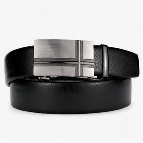 Men's Belt : Riem Heren Zwart - Veelzijdige PU-Leren in Zwart van Pantino