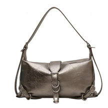 Tassen : Retro Handtas - Zwart in Silver van Pantino