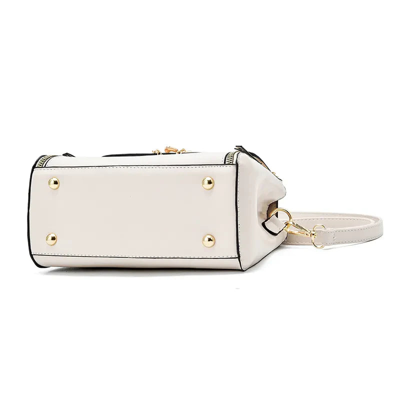 bags : Modieuze Handtas - Beige in van Pantino