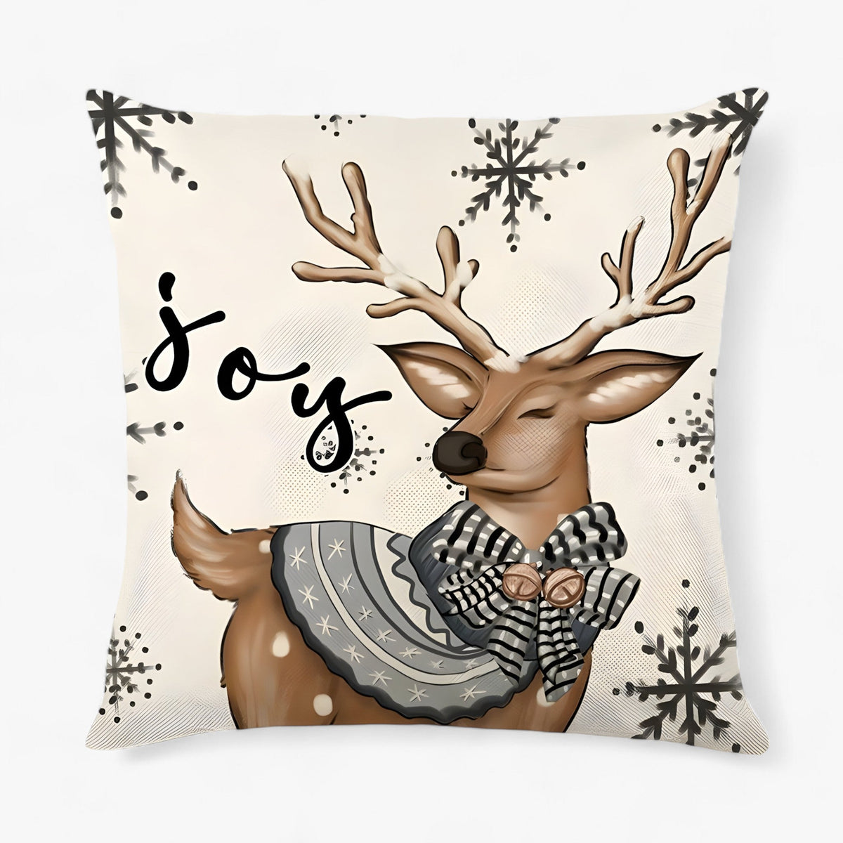 home & garden : Housse de Coussin en Lin de Noël - Décor Festif Et Confortable Pour La Maison in 2 van Pantino