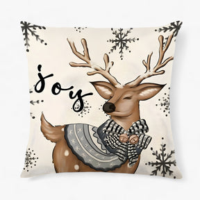 home & garden : Housse de Coussin en Lin de Noël - Décor Festif Et Confortable Pour La Maison in 2 van Pantino