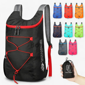 bags : Opvouwbare Rugzak - Compact en Praktisch - Donkerblauw in van Pantino