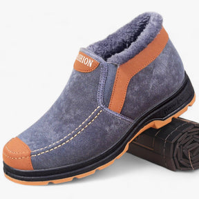 Boots : Schoenen Heren Grijs - Winter Katoenen - Gezellige Warmte voor een Comfortabele Wandeling in Grijs van Pantino