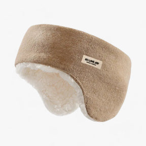 Earmuffs : Geluiddempende oorkappen voor volwassenen - Comfortabel grijs bont voor rust en concentratie in Kaki van Pantino