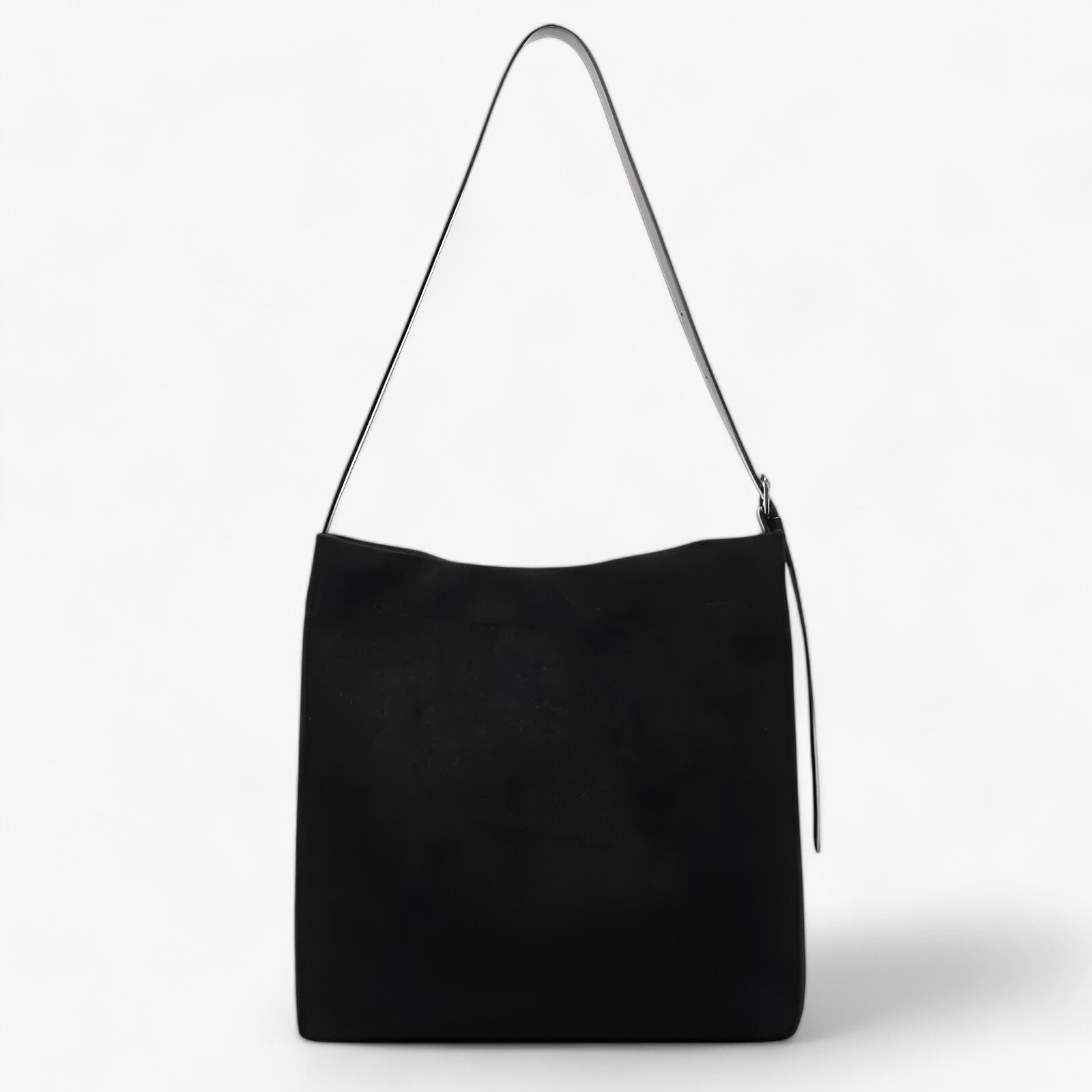 bags : Klassieke Handtassen van Suede Dames - Tijdloos Ontwerp en Comfort - Kastanjebruin in zwart van Pantino