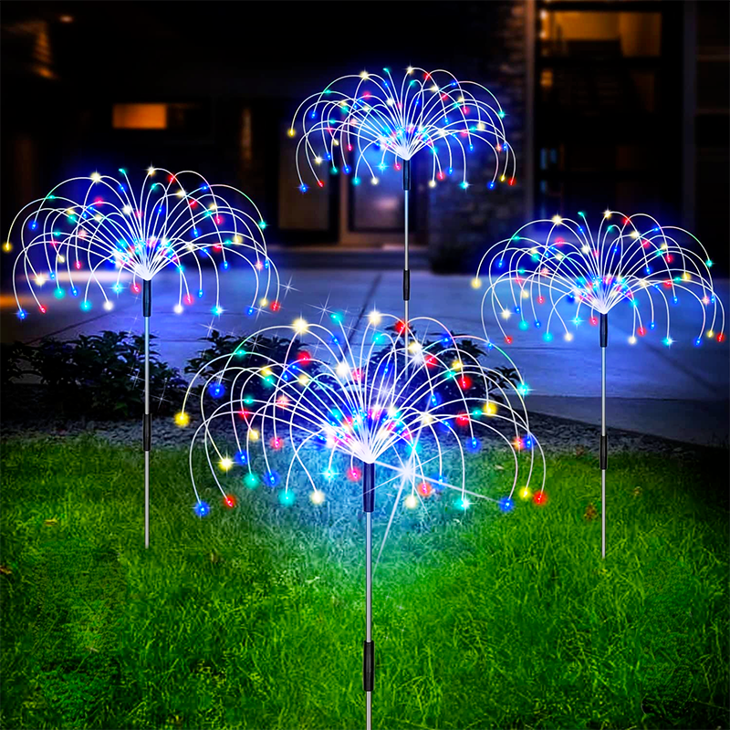 outdoor equipment : Waterdichte Solar Vuurwerklamp - Tuin Feestverlichting - Solar LED in van Pantino