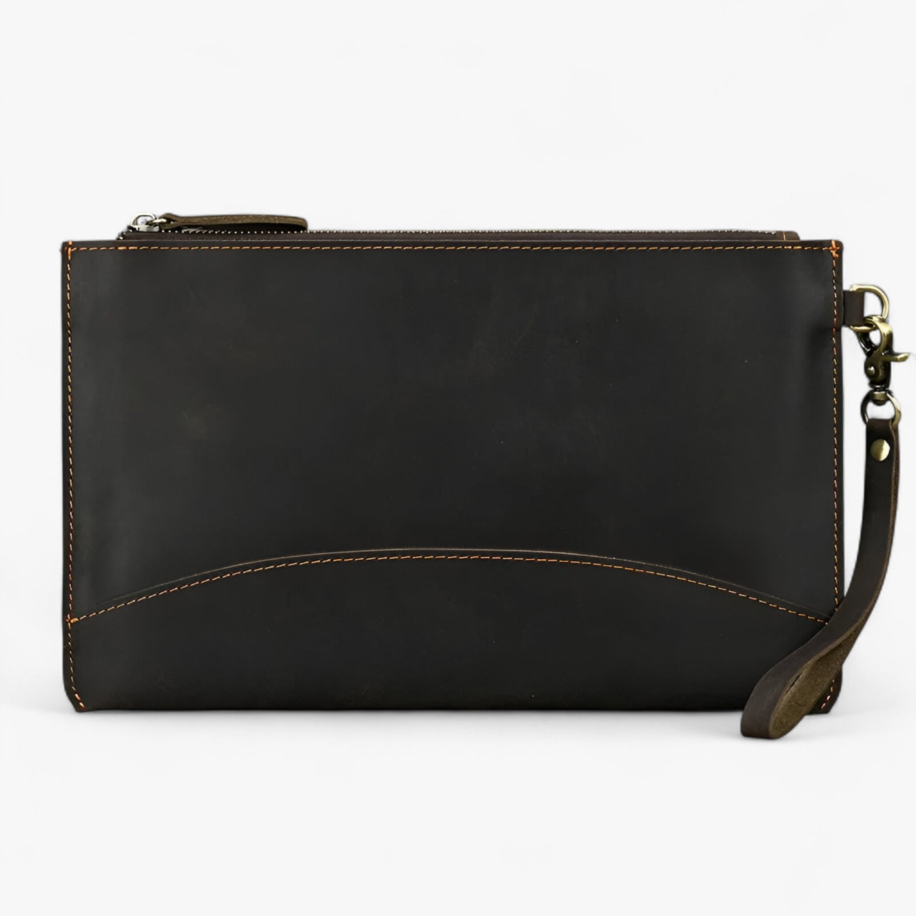 bags : Portemonnee Heren Bruin - Vintage Leren - Duurzaam en Stijlvol in van Pantino