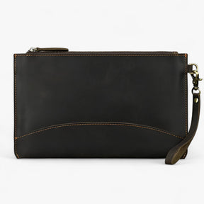 bags : Portemonnee Heren Bruin - Vintage Leren - Duurzaam en Stijlvol in van Pantino