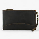 Portefeuille homme marron - Cuir vintage - Durable et stylé