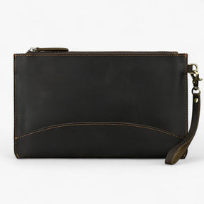 bags : Portemonnee Heren Bruin - Vintage Leren - Duurzaam en Stijlvol in van Pantino