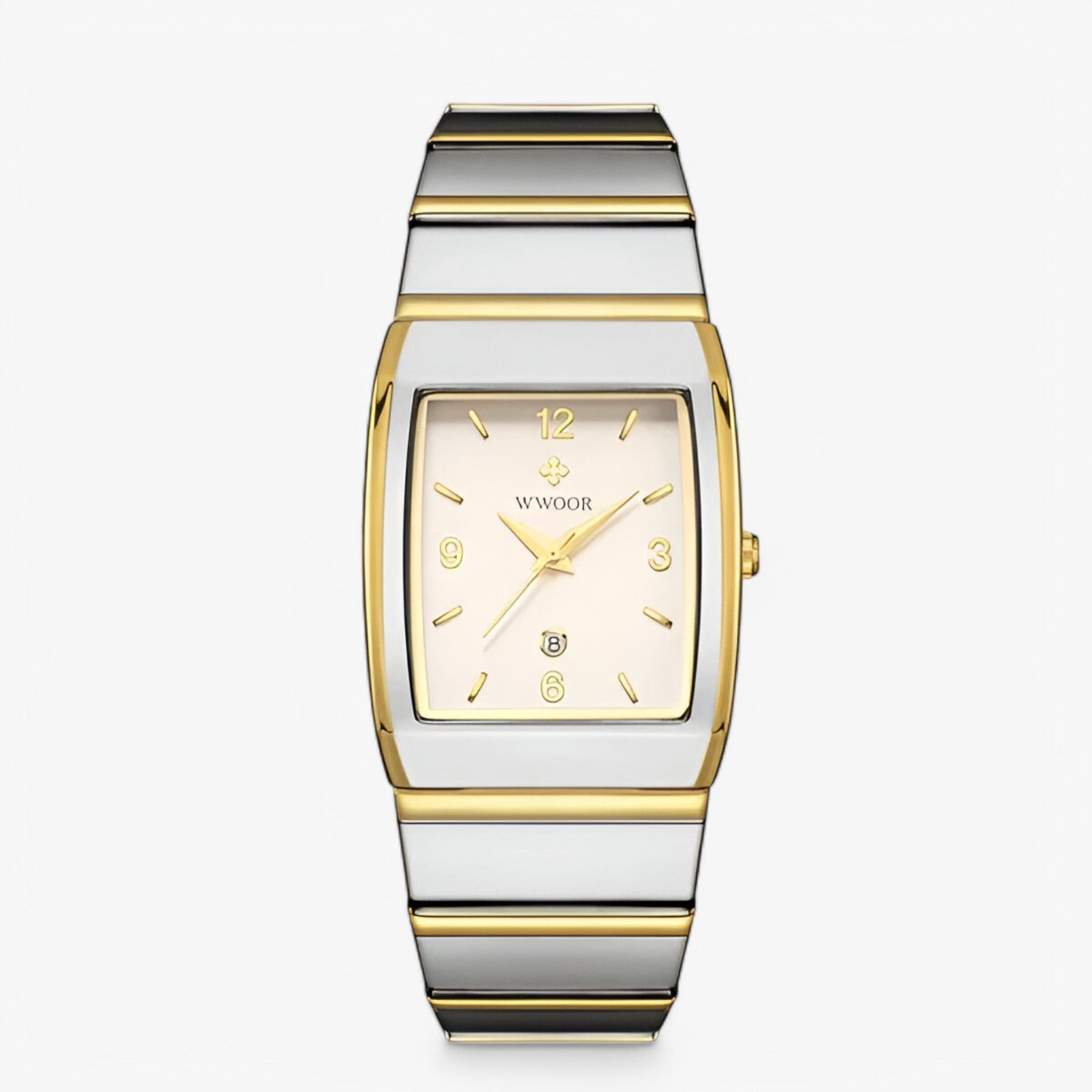 watches : Horloge Zilver Wit - Luxe Zakelijk in Zilver wit van Pantino