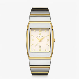 watch : Horloge Zilver Wit - Luxe Zakelijk in Zilver wit van Pantinoshop