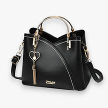 bags : Crossbody Tas Dames Khaki - Elegante en Veelzijdige Leren voor in Trendy Kleuren in Zwart van Pantino