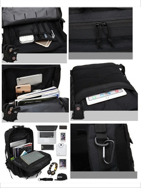 outdoor equipment : TrailMaster Tactical Rugzak - Waterdicht - Bruin in van Pantino