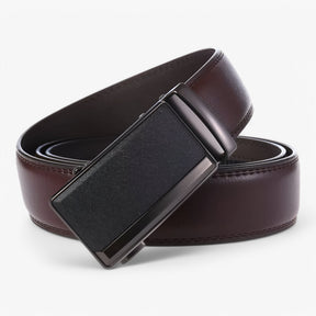 Belt : Riem Heren Zwart - Koeienhuid in van Pantino