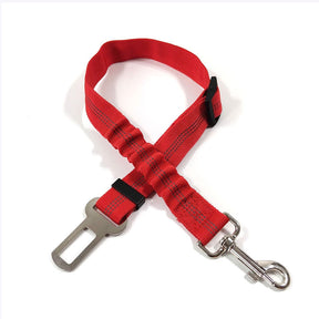 pets : PetGuard Belt - Reis Veilig met Jouw Hond - Zwart in Rood van Pantino