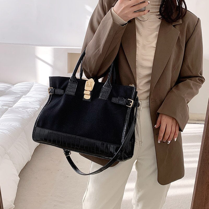bags : Schoudertas Dames Bruin - Moda Canvas in van Pantino