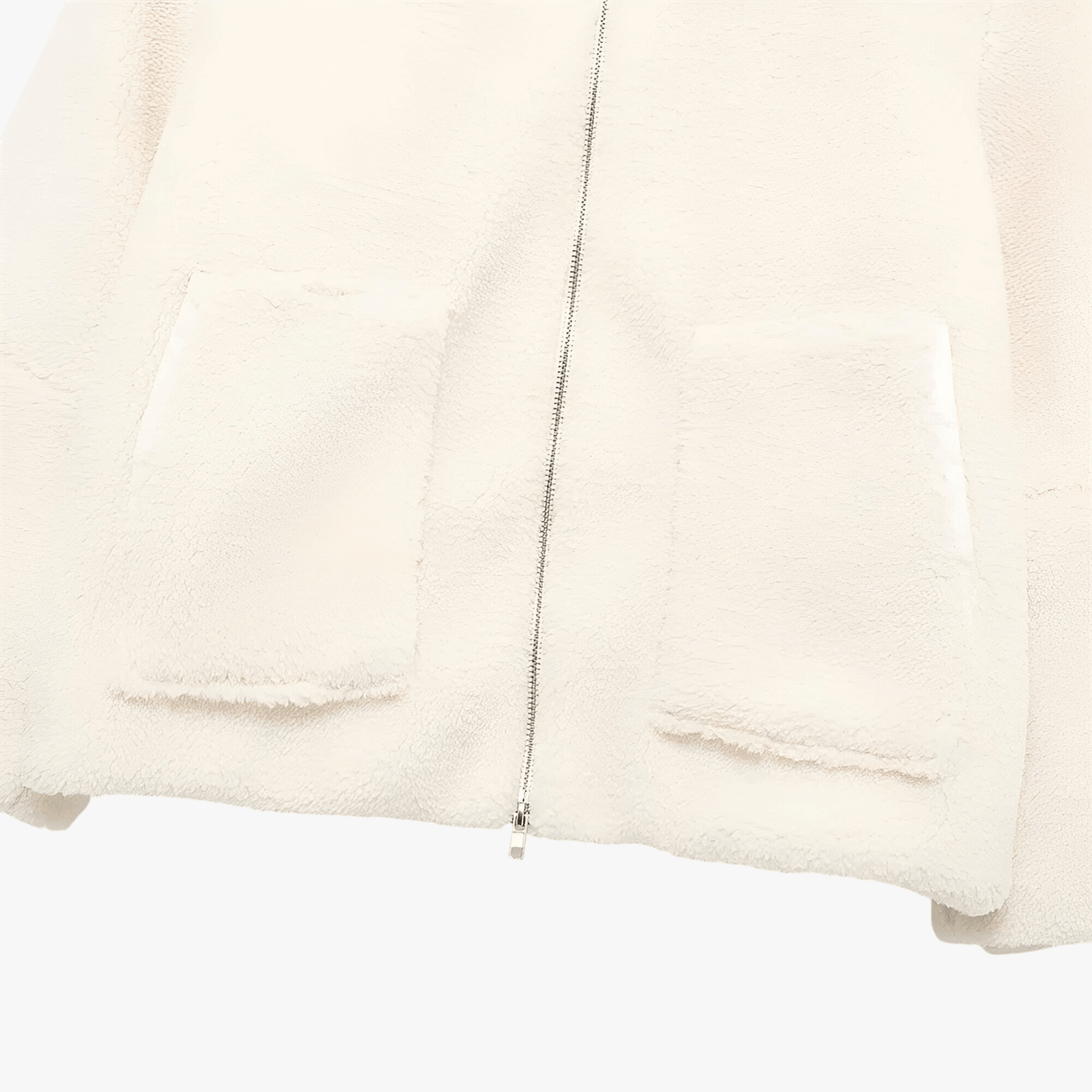 Jacket : Jas Dames Beige - Lange Damesjas met Ritssluiting - Elegante Warmte in van Pantino