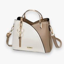 bags : Crossbody Tas Dames Khaki - Elegante en Veelzijdige Leren voor in Trendy Kleuren in Khaki van Pantino