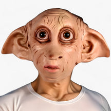 Costume Mask : Latex Elf Masker - Perfect voor Cosplay en Halloween Feesten in Dobby hoofdmasker van Pantino