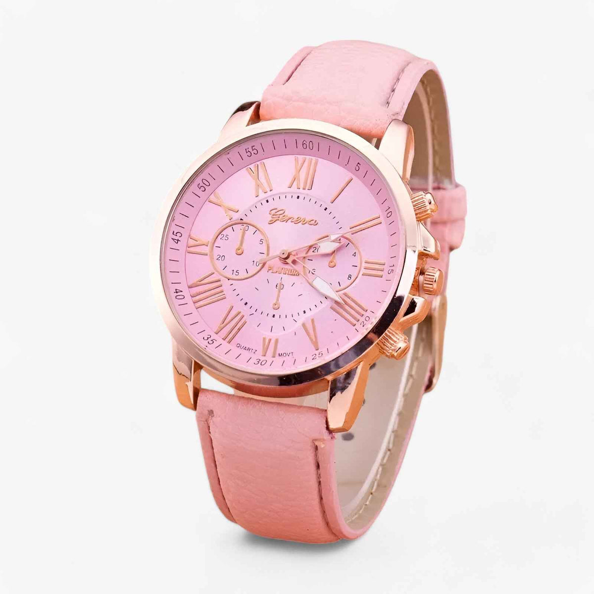 Watches : Luxe dameshorloge - Waterdicht leer voor elke gelegenheid in van Pantinoshop