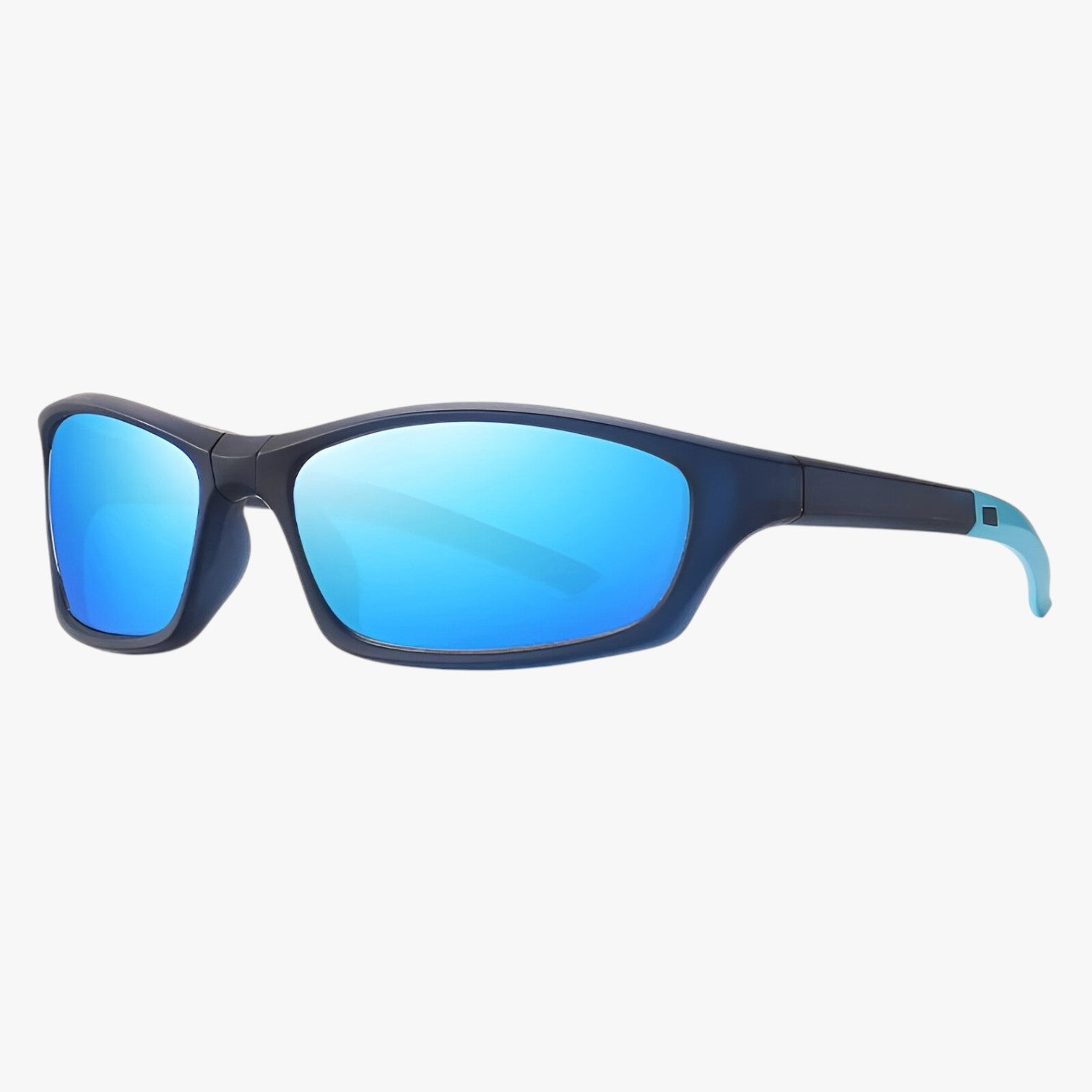 Sport Sunglasses : Opvouwbare Sportbrillen - Lichtgewicht en Anti-reflecterend - Grijs Diepblauw in Blauw ijsblauw van Pantino
