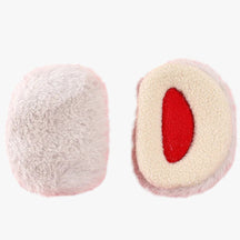 Ear Muffs : Fleece Oorbeschermers Zonder Band - Ultieme Winterwarmte - Zwart-Klein in Beige-Groot van Pantino