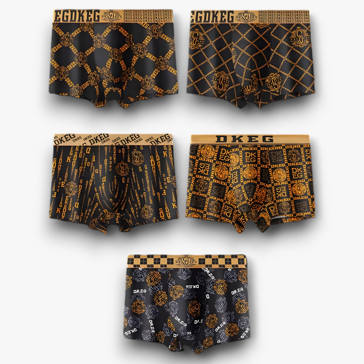 Boxer Briefs : Deluxe Boxershort Heren - Ademend Katoen 5 Stukken in van Pantino