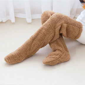 Socks : ComfySocks - Blijf Knus en Warm Deze Winter - Blauw in van Pantino