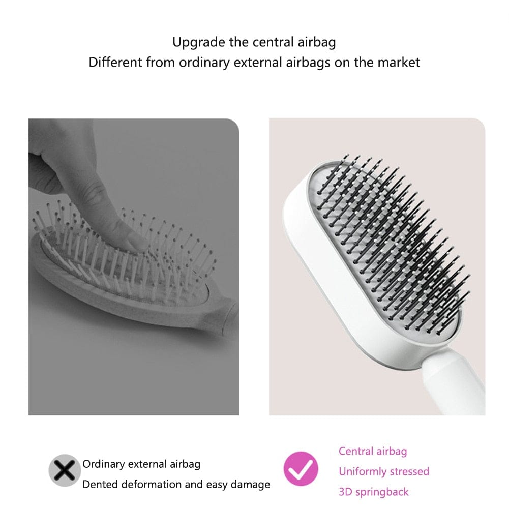 Hairbrush : SmartBrush - Wit - Accessoire in van Pantino