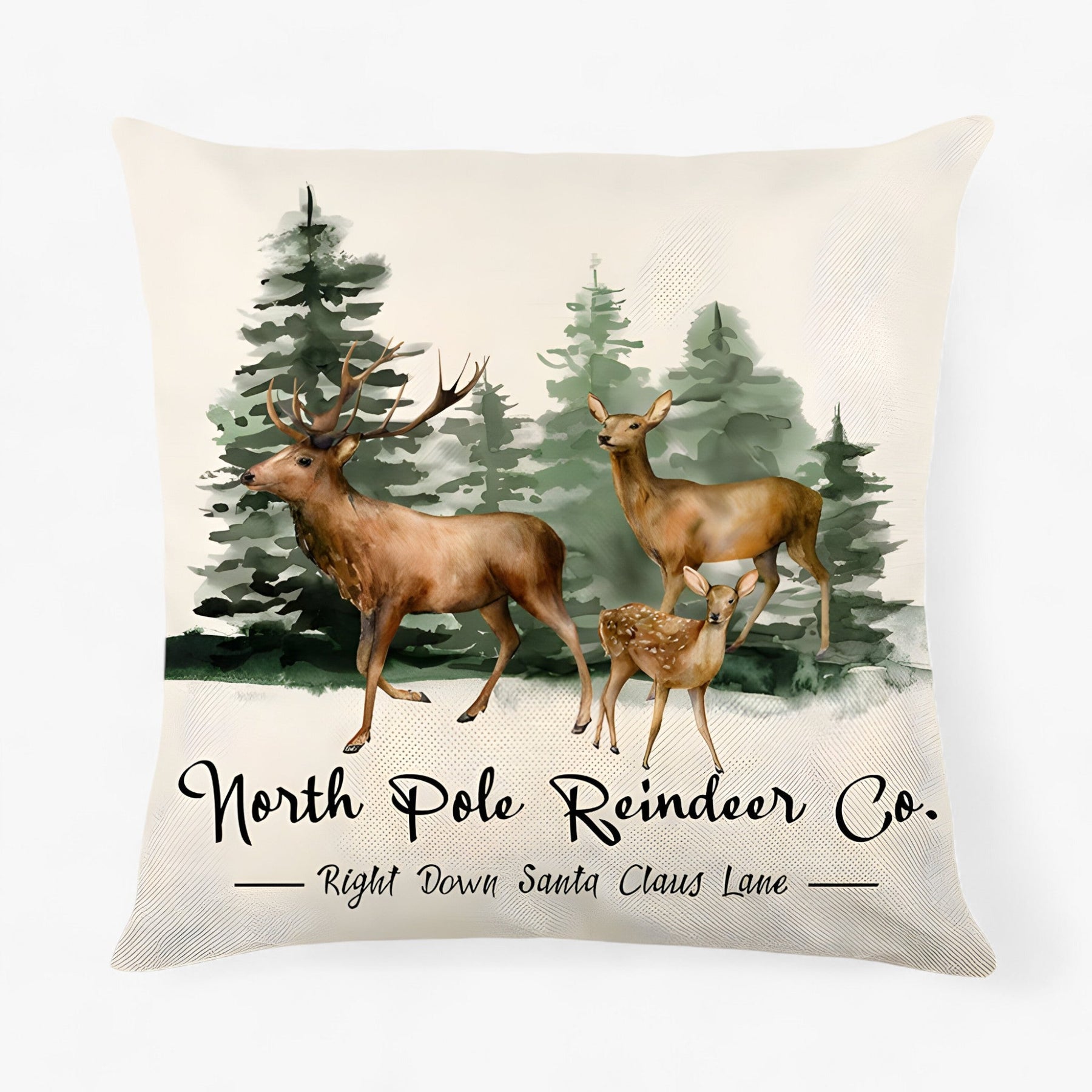 home & garden : Housse de Coussin en Lin de Noël - Décor Festif Et Confortable Pour La Maison in 9 van Pantino