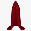 Capa de bruja Morgane - Capa con capucha para cosplay de Halloween