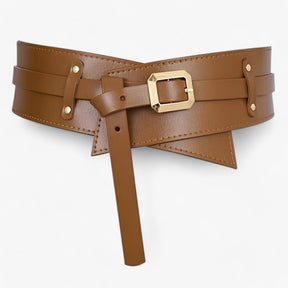 Belt : Zwarte Echt Leren Dames Taille Gordel - Stijlvolle & Multifunctionele Riem in van Pantino