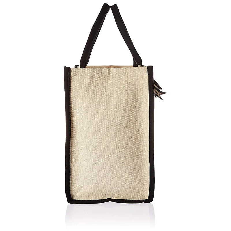 bags : Tote Bag Wit - Gepersonaliseerd Monogram - Canvas in van Pantino