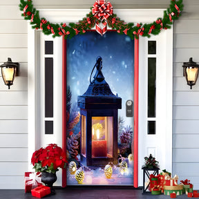 home & garden : HolidayCheer - Kerst Achtergrondbanner van Polyester - Creëer een Feestelijke Sfeer voor Uw Decoraties in Stijl-9 van Pantino