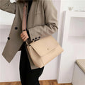 Geantă Satchel Khaki pentru Femei - Chic Urban