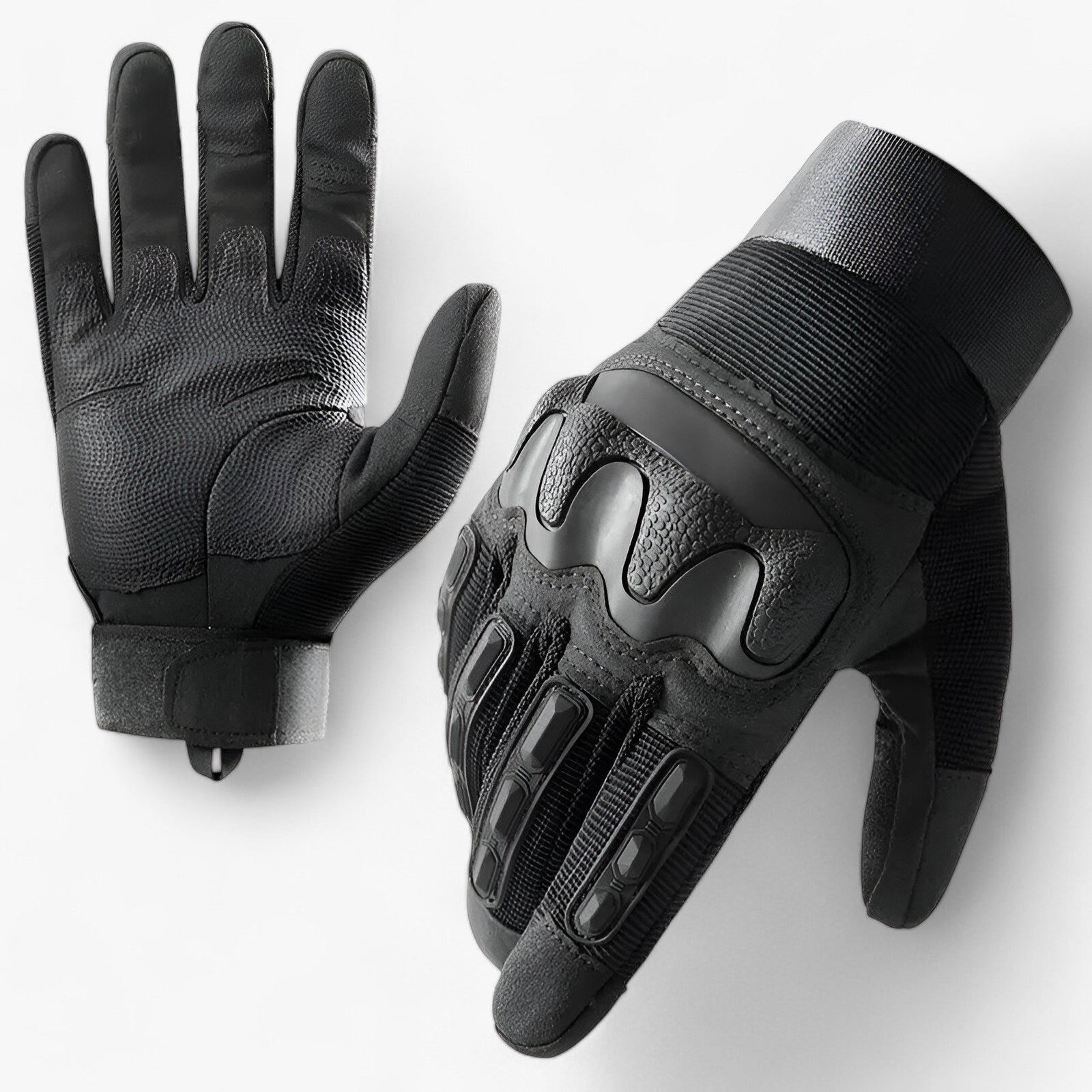Tactical Gloves : Tactische Handschoenen met Flexibele Grip - Zwart in Zwart van Pantino