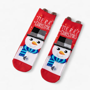 home & garden : Feestdagen Plezier - Kerstmis Sokken met Cartoon Motief - Feestelijke Ornamenten en Cadeauhouders voor Huishoudelijke Decoratie in Stijl2 van Pantino