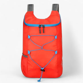 bags : Opvouwbare Rugzak - Compact en Praktisch - Donkerblauw in Rood van Pantino