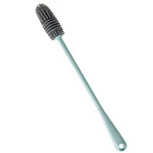 home & garden : Siliconen Afwasborstel - Perfect voor het Schoonmaken van Flessen, Wijnglazen, Vazen Etc. - Grijs in Blauw van Pantino