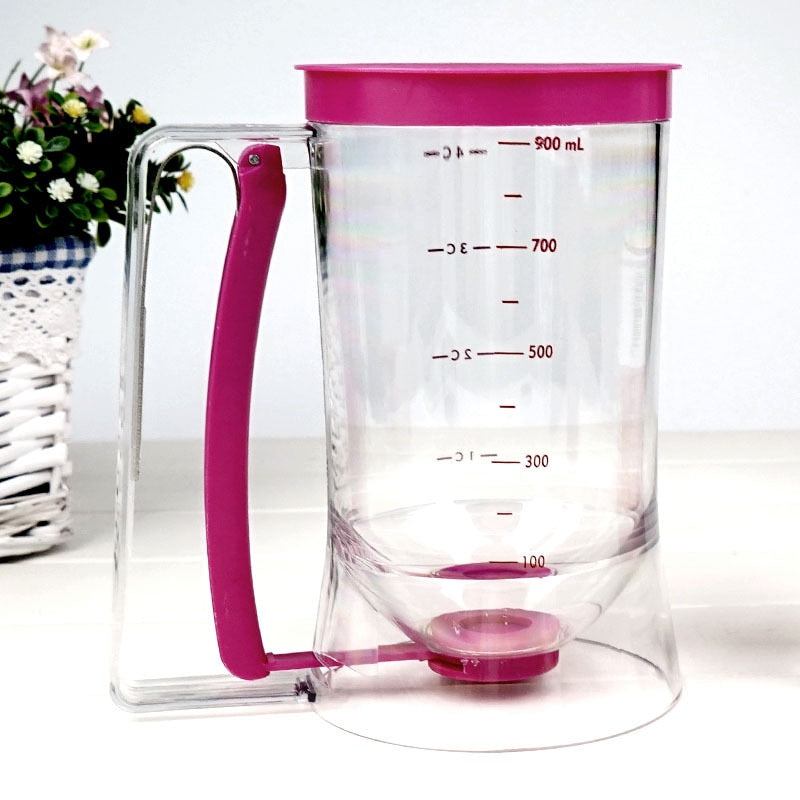 home & garden : Handige Beslag Dispenser - Pannenkoeken & Cupcakes in een Handomdraai - Paars in van Pantino