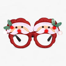 Party Glasses : Bril Heren - Feestelijke Celebrant - Kerstbril met Kerstman, Kerstboom en Sneeuwman in E van Pantino