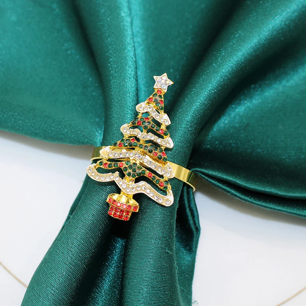 home & garden : 6 Kerstservettenringen met Dennenappels - Perfect in van Pantino