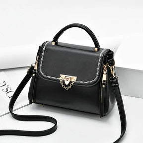 bags : Modieuze Handtas - Beige in Zwart van Pantino