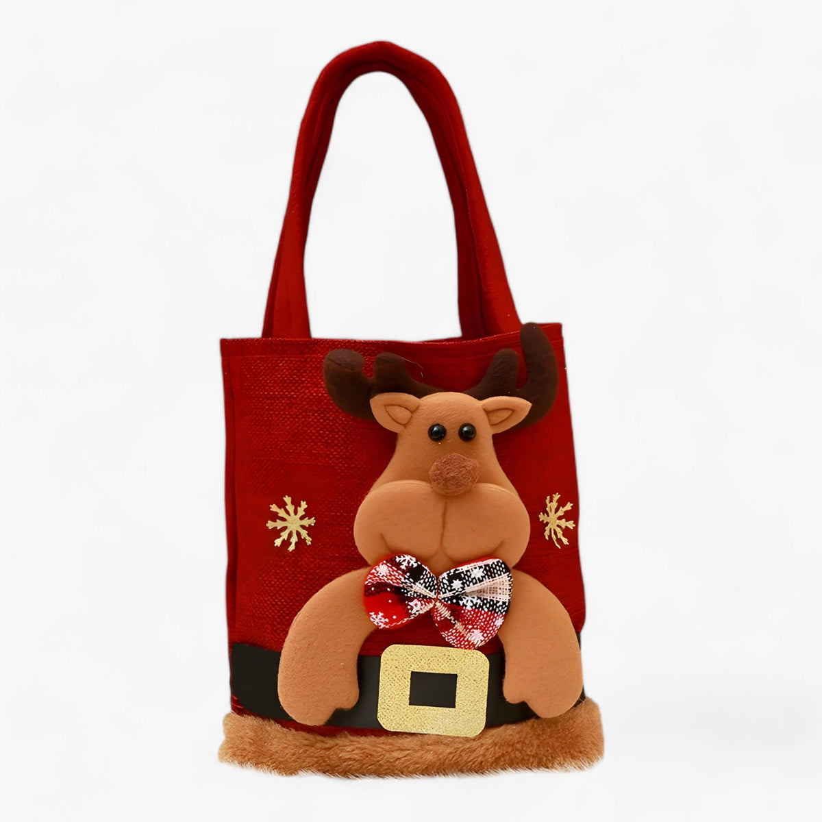 bags : KerstBeer - Kerstcadeauzakjes - Perfect voor het Bewaren van Uw Feestelijke Cadeaus en Snoepjes in Hert 10 STUKS van Pantino
