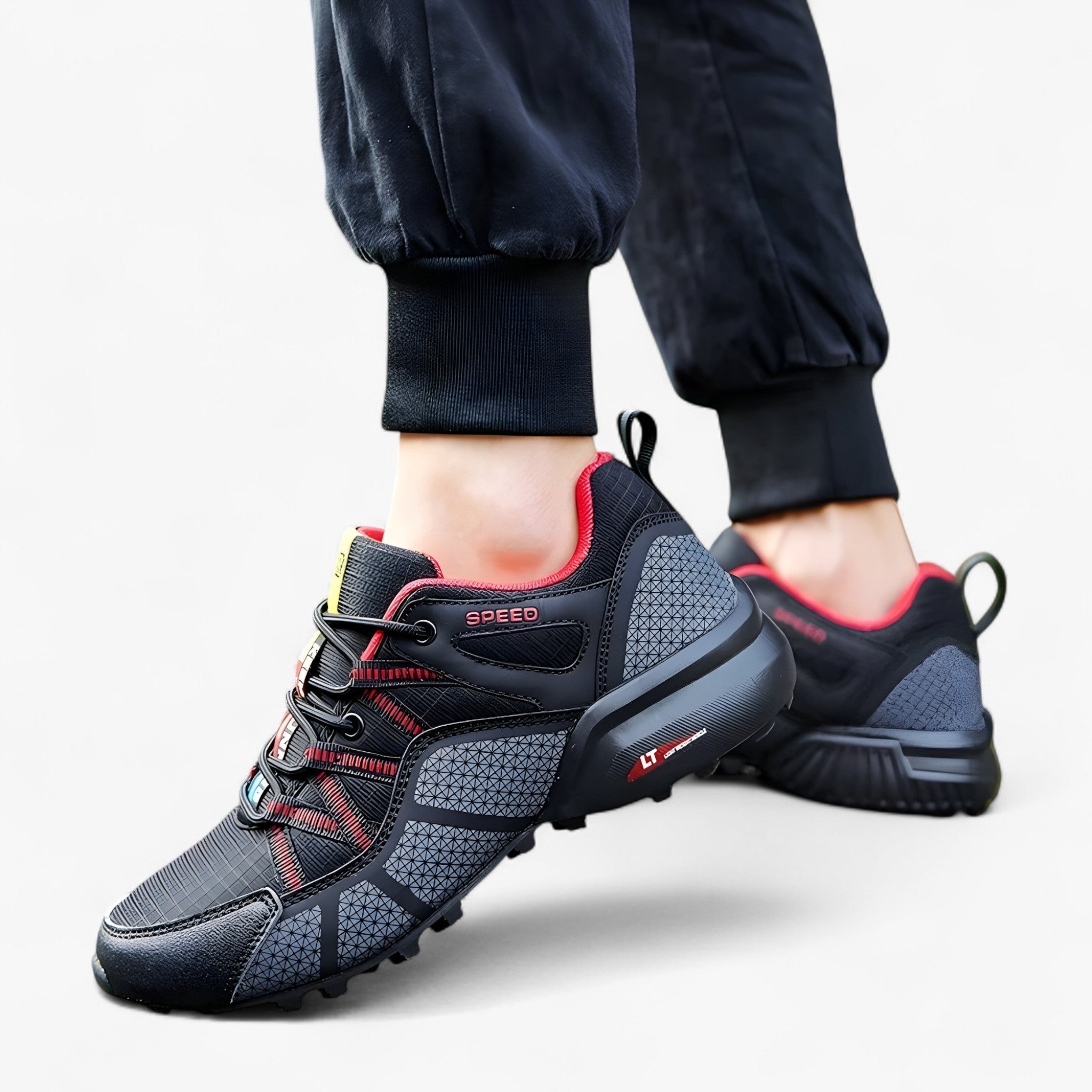 Heren waterdichte wandelschoenen met antislipzool