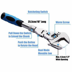 gadgets : FlexiReach Ratchet Tool - Multifunctionele Ratelsleutel in van Pantino