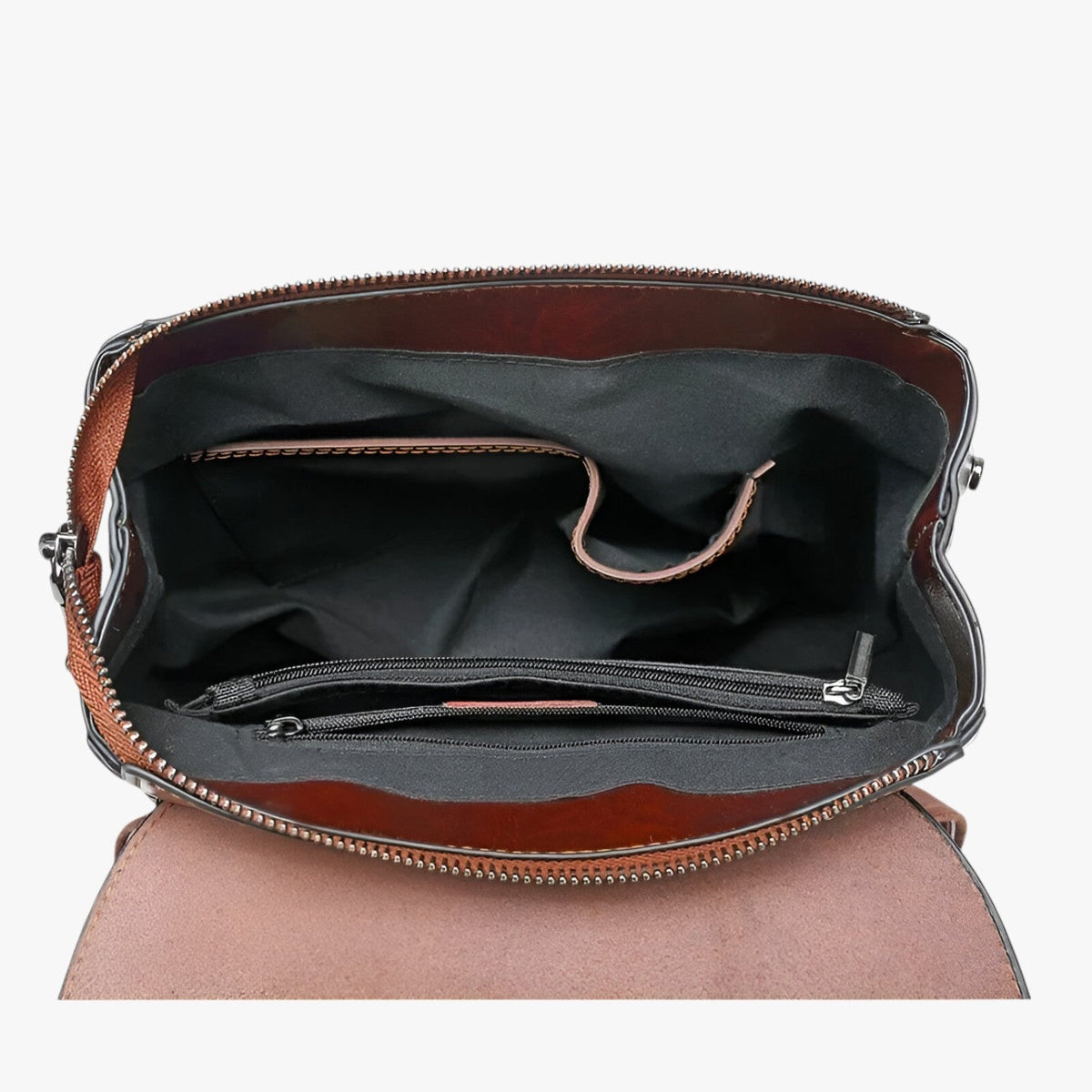 Damesrugzak van Echt Leer, Elegant voor School, Werk en Reizen