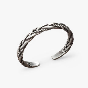 Bracelet : Armband Zilver - Leandro 925 Sterling Zilveren - Cool, Tijdloos en Handgemaakt in Zilver van Pantino